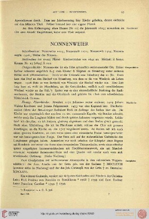 ⟦Nonnenweier⟧