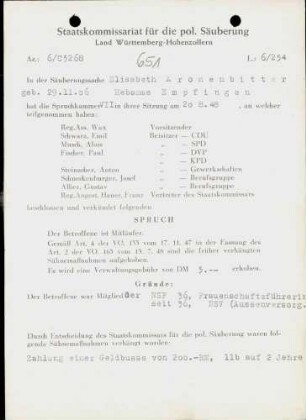 Kronenbitter, Elisabeth