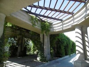 Breslau: Pergola auf der Jahrhundertausstellung