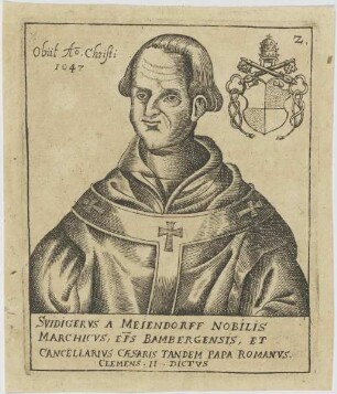 Bildnis des Svidigervs a Meiendorff, Clemens II. dictvs
