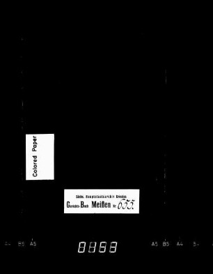 Gerichtshandelsbuch des Kammergutes Zadel für Nieschütz