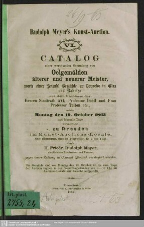 6.1863: Catalog