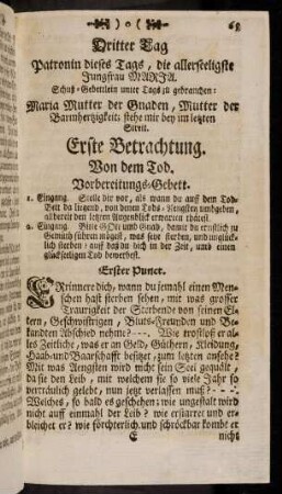 65-72, Erste Betrachtung