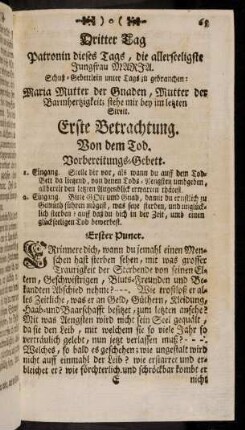 65-72, Erste Betrachtung