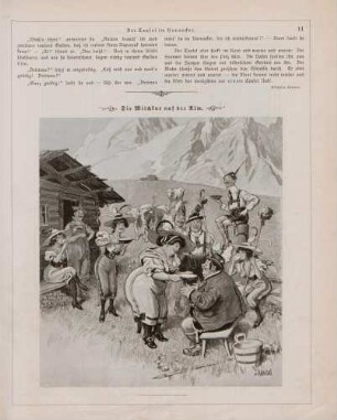 "Die Milchkur auf der Alm"