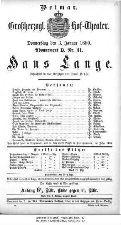 Hans Lange