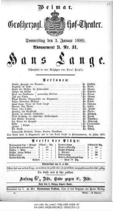 Hans Lange