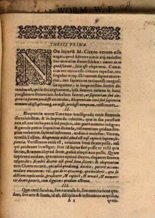 Disp. philol. de lingua latina