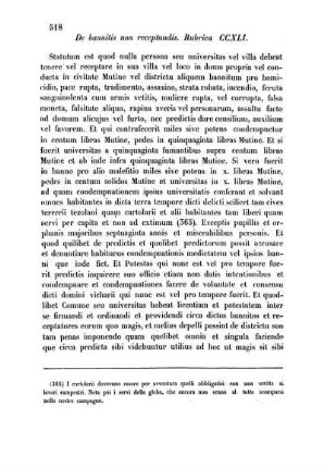 Rubrica CCXLI. - Rubrica CCLX.