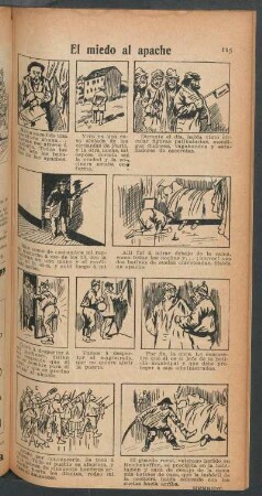 El medio al apache - [Cómic]