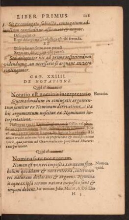 Cap. XXIIII. De Natione.