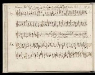 60. Gagliarda Brunsvichese appertinente del Sopradetto