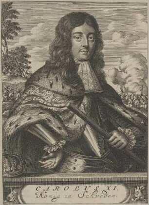 Bildnis von Carolvs XI., König in Schweden