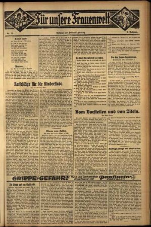 Zweite Ausgabe vom Donnerstag, den 09. Februar 1933.