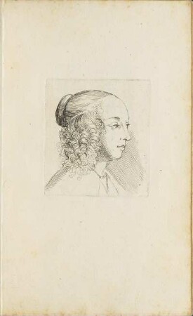 Illustration 11: Frau [Seitenansicht]
