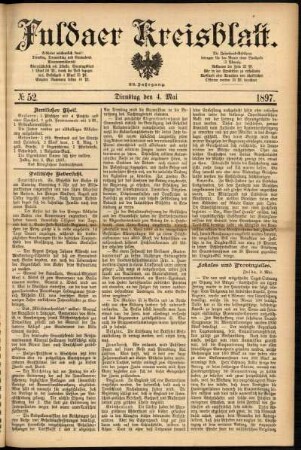 Ausgabe vom Dienstag, den 04. Mai 1897.