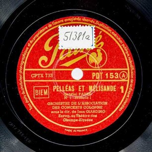 Pelléas et Mélisande