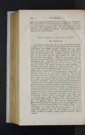 Neunzehntes Kapitel. Die Gelbsucht.