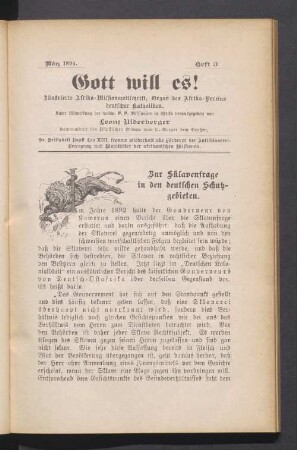 Heft 3. März 1894