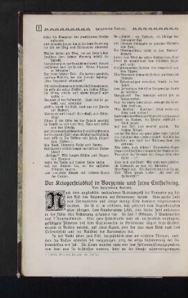 Der Kriegerfriedhof in Borzymie und seine Entstehung