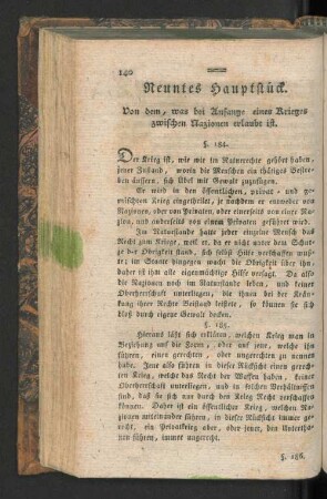 Neuntes Hauptstück.