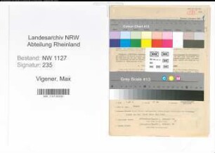 Entnazifizierung Max Vigener , geb. 29.10.1903 (Obermeister)