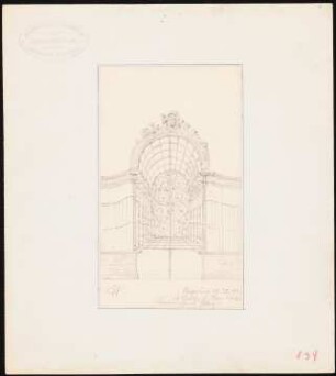 St. Ulrich und Afra, Augsburg: Schmiedeeisernes Gitter