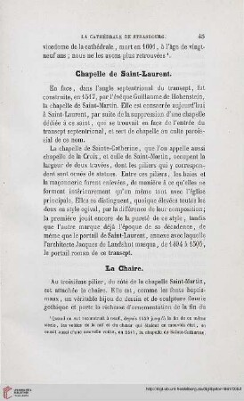 La Chaire