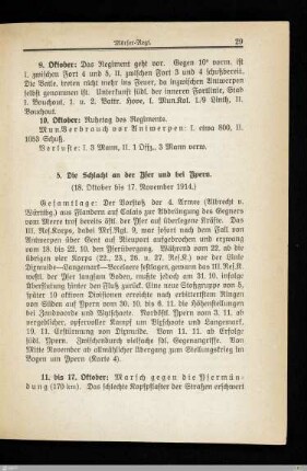 5. Die Schlacht an der Yser und bei Ypern