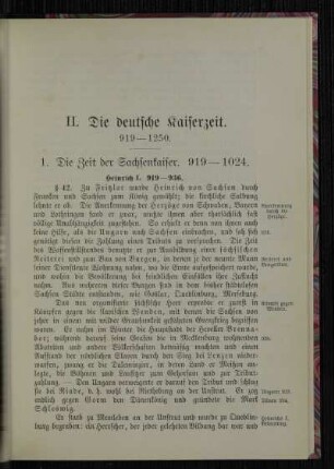 II. Die deutsche Kaiserzeit