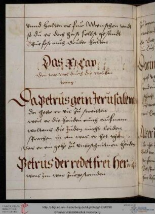 Elftes Kapitel