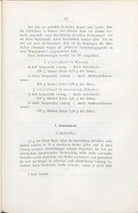 3. Ammoniumsalz. C17H23O8(NH4).