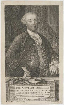 Bildnis des Ioh. Gottlob Boehmius
