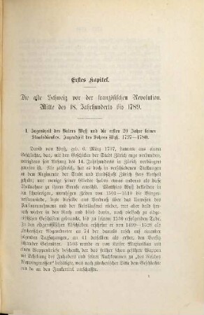 Leben der beiden Zürcherischen Bürgermeister David von Wyß Vater und Sohn aus deren schriftlichem Nachlaß als Beitrag zur neueren Geschichte der Schweiz geschildert von Friedrich von Wyss, 1