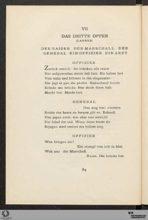 7. Das dritte Opfer