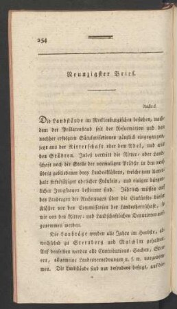 Neunzigster Brief