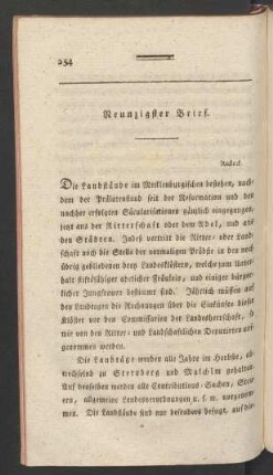 Neunzigster Brief