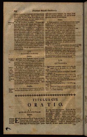 608-628, §. I. Quoad Essentiam. - §. VII. Exempla Profana.