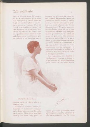 [Fotografía de] Señorita Mimí Bulnes Correa