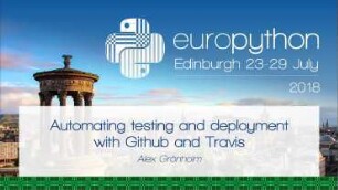 Automating testing and deployment with Github and Travis