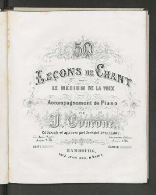 Livr. 2: 50 leçons de chant pour le médium de la voix