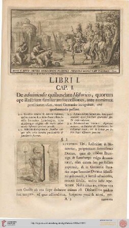 Cap. I: De adminiculis quibusdam Historicis, quorum ope illustrium familiarum successiones, ante nominum [...]