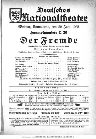 Der Fremde