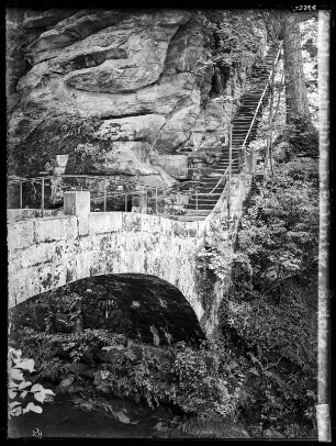 Lochmühle bei Pillnitz, Brücke