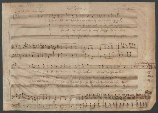 Der Zufriedene; S, pf; A-Dur; LvBWV op. 75/6; KinB 75/6; op. 75/6
