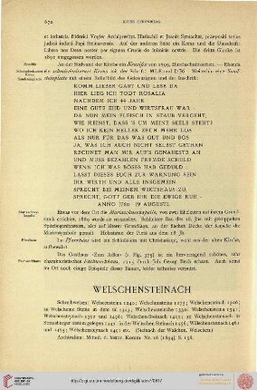 ⟦Welschensteinach⟧