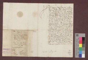 Hans Rott von Kaltenbach wird der geistlichen Verwaltung Lörrach 15 Pfund Stäbler schuldig.