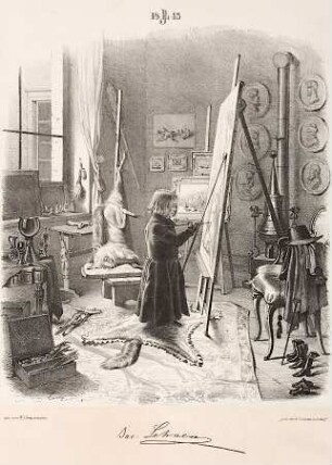 Jacob Lehnen in seinem Atelier