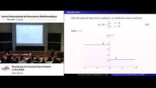 The speed of a second class particle in the ASEP