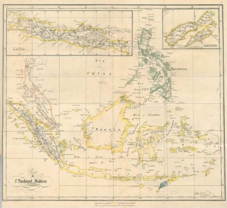 Carte de l'Archipel Indien